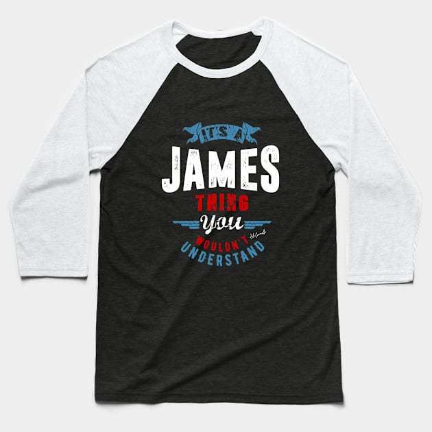 Is Your Name, Jame ? This shirt is for you! Baseball T-Shirt by C_ceconello
